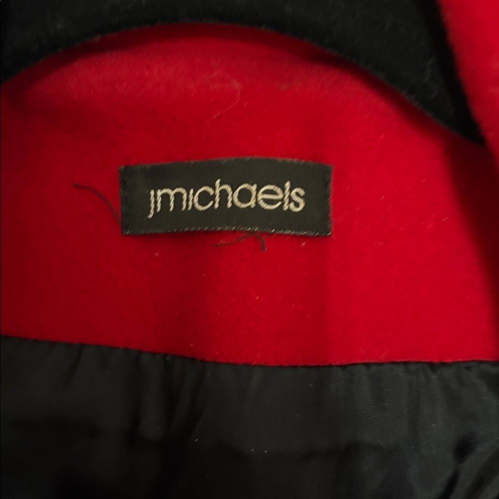 Red Double-Breasted Jacket - Picture 2 of 3